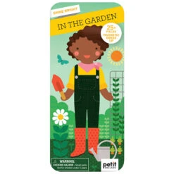 Petit Collage Shine Bright In The Garden Magnetic Dress Up Game