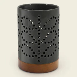 Orla Kiely Linear Stem Ceramic Slate Lantern