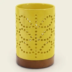 Orla Kiely Linear Stem Ceramic Sunflower Lantern