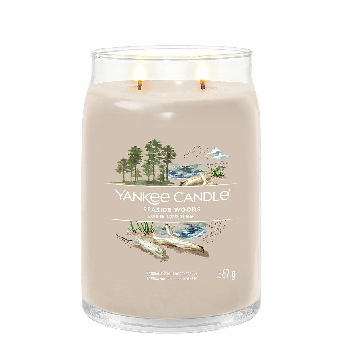 Yankee Candle Seaside Woods Signature Large Jar Candle 4 Yankee Candle Seaside Woods Signature Large Jar Candle - Image 2