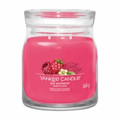 Yankee Candle Red Raspberry Signature Medium Jar Candle