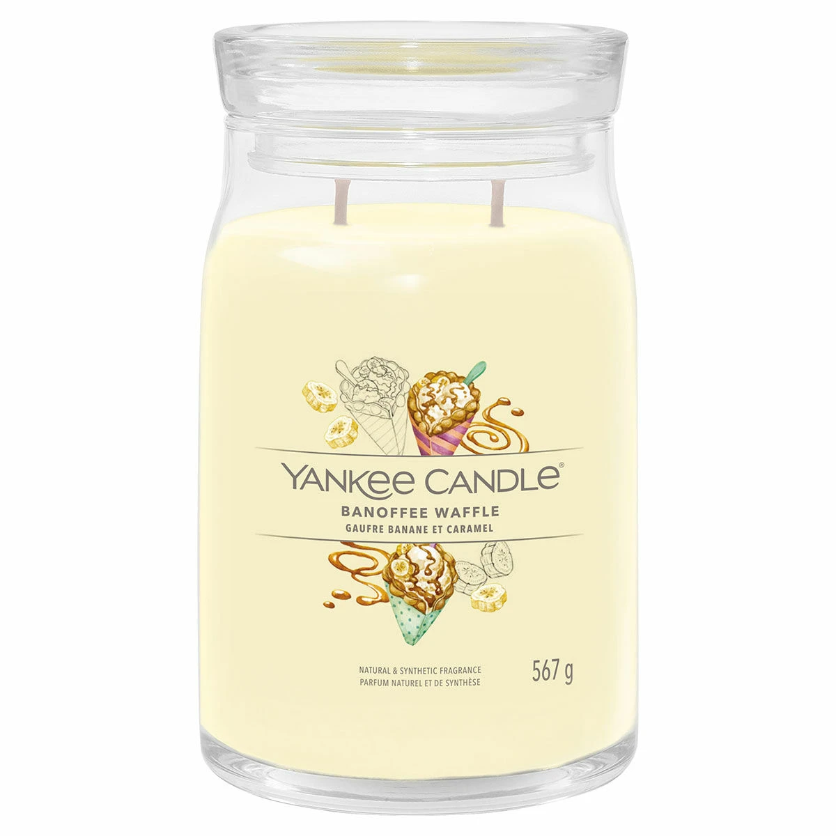 Yankee Candle Banoffee Waffle Signature Large Jar Candle 3 Yankee Candle Banoffee Waffle Signature Large Jar Candle