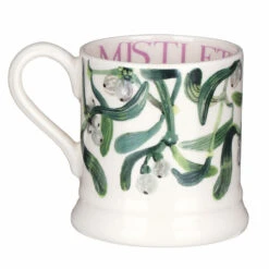 Emma Bridgewater Mistletoe Half Pint Mug -Home Furnishings Store 1mis010002 emma bridgewater mistletoe half pint mug 2