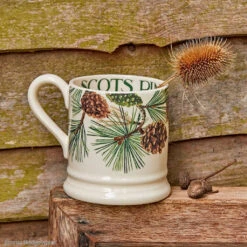 Emma Bridgewater Scots Pine Half Pint Mug -Home Furnishings Store 1sop010002 emma bridgewater scots pine half pint mug lsm