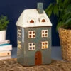 Shudehill Village Pottery Tall Grey House Tealight Holder 2 Shudehill Village Pottery Tall Grey House Tealight Holder -Home Furnishings Store 288252 shudehill village pottery tall grey house tealight holder lifestyle