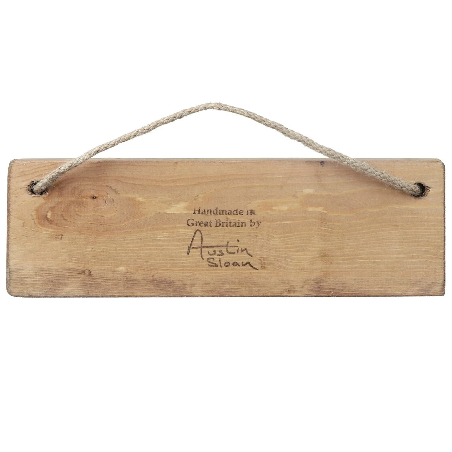 Austin Sloan ‘Dogs Welcome People Tolerated’ Natural Wooden Sign 5 Austin Sloan ‘Dogs Welcome People Tolerated’ Natural Wooden Sign - Image 3