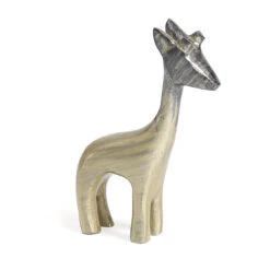 Tilnar Art Aluminark Brushed Silver Medium Giraffe -Home Furnishings Store 34786 bg tilnar art aluminark brushed silver medium giraffe 2