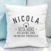 Personalised Sits Here Cushion 1 Personalised Sits Here Cushion -Home Furnishings Store 4004497 pmc personalised sits here cushion 1