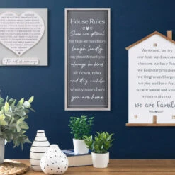 Langs ‘House Rules’ Long Wooden Plaque -Home Furnishings Store 8hh402 langs house rules long wooden plaque lifestyle 2