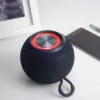 The Source Red5 Wireless Black Colour-Changing Orb Speaker -Home Furnishings Store 93440 the source red5 wireless black colour changing orb speaker 3