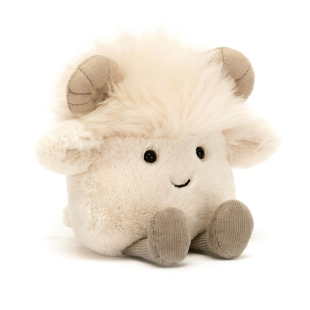 Jellycat Amuseabean Ram 3 Jellycat Amuseabean Ram