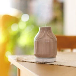 Aroma Home Purify & Balance Ceramic USB Ultrasonic Diffuser -Home Furnishings Store aroma home ah dif0001 purify balance diffuser 4