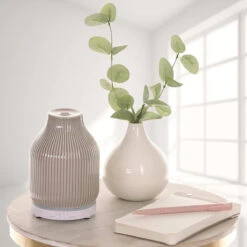 Aroma Home Purify & Balance Ceramic USB Ultrasonic Diffuser -Home Furnishings Store aroma home ah dif0001 purify balance diffuser lifestylexx