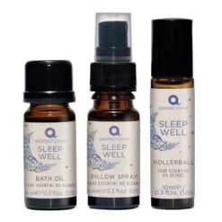 Aroma Home Sleep Well 3 Step Kit -Home Furnishings Store aroma home oil 20 030 sleep well essential oil set of 3 pack 1