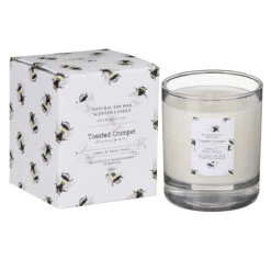 Toasted Crumpet ‘Amber And Sweet Honey’ Glass Jar Candle