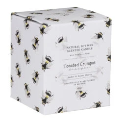 Toasted Crumpet ‘Amber And Sweet Honey’ Glass Jar Candle 13 Toasted Crumpet ‘Amber And Sweet Honey’ Glass Jar Candle -Home Furnishings Store bc04 toasted crumpet amber sweet honey glass jar candle 3 1