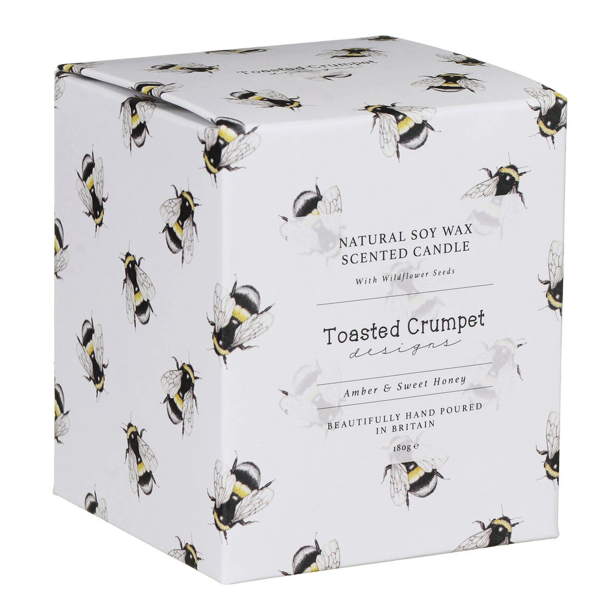 Toasted Crumpet ‘Amber And Sweet Honey’ Glass Jar Candle 8 Toasted Crumpet ‘Amber And Sweet Honey’ Glass Jar Candle - Image 6