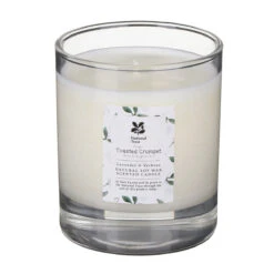 Toasted Crumpet ‘Lavender & Verbena’ Glass Jar Candle -Home Furnishings Store bc46nt toasted crumpet lavender verbena glass jar candle 2 1