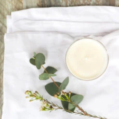 Toasted Crumpet ‘Lavender & Verbena’ Glass Jar Candle -Home Furnishings Store bc46nt toasted crumpet lavender verbena glass jar candle 3