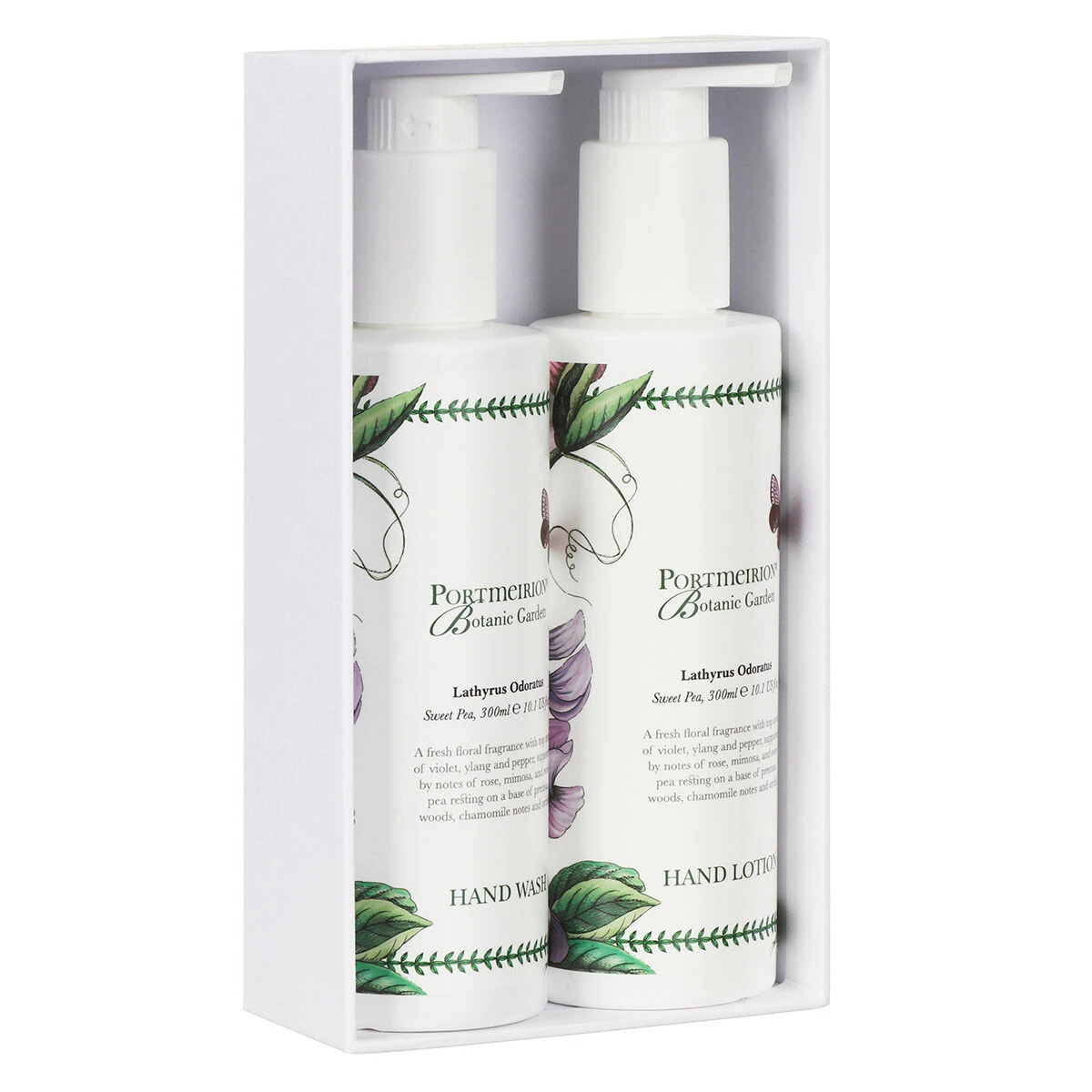 Botanic Garden Sweet Pea Hand Wash & Lotion Gift Set 4 Botanic Garden Sweet Pea Hand Wash & Lotion Gift Set - Image 2