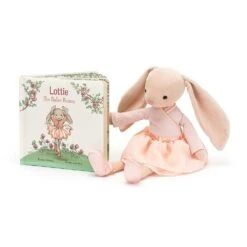 Jellycat Lottie The Ballet Bunny Hardback Book -Home Furnishings Store bk4lotbb