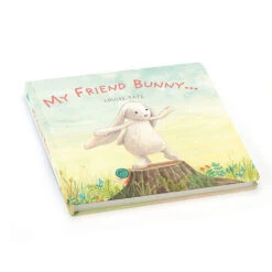 Jellycat My Friend Bunny Book -Home Furnishings Store bk4mfb 2