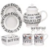 Emma Bridgewater Black Toast 7 Piece Breakfast Set 1 Emma Bridgewater Black Toast 7 Piece Breakfast Set -Home Furnishings Store black toast 7 piece breakfast set bundle emma bridgewater black toast 7 breakfast set