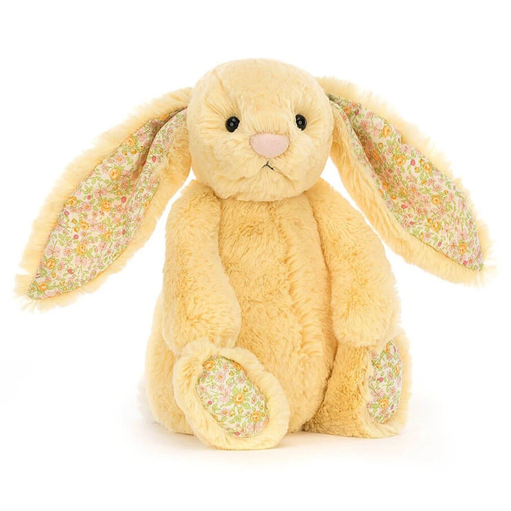 Jellycat Medium Blossom Lemon Bunny 3 Jellycat Medium Blossom Lemon Bunny