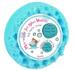 Bomb Cosmetics Mer-Made For Blue Waters Body Buffer 200g Shower Soap