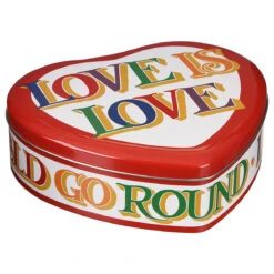 Emma Bridgewater Brighter World Large Heart Tin -Home Furnishings Store bri3444 emma bridgewater brighter world large heart tin 3