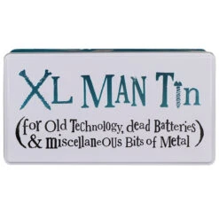 The Bright Side Extra Large Man Tin -Home Furnishings Store bright side bstin116 large man tin 2