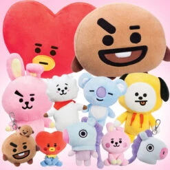 BT21 MANG Large Plush Cushion -Home Furnishings Store bt21 plush characters lifestyle 37
