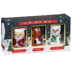 Wind-Up Christmas North Pole Racers 3-Pack -Home Furnishings Store container group gb06720 christmas north pole racers 3