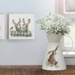 Wrendale ‘Hee-Haw’ Small Canvas -Home Furnishings Store cs155 wrendale hee haw small canvas 3