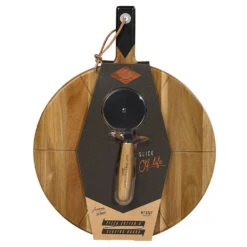 Gentlemen's Hardware Pizza Cutter & Serving Board 8 Gentlemen's Hardware Pizza Cutter & Serving Board -Home Furnishings Store design works collective gen157 gentlemens hardware pizza cutter and serving board 2