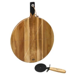 Gentlemen's Hardware Pizza Cutter & Serving Board 9 Gentlemen's Hardware Pizza Cutter & Serving Board -Home Furnishings Store design works collective gen157 gentlemens hardware pizza cutter and serving board 3