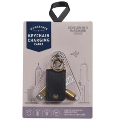 Gentlemen's Hardware Keychain Charging Cable -Home Furnishings Store design works collective gen502 gentlemens hardware keychain charging cable 3