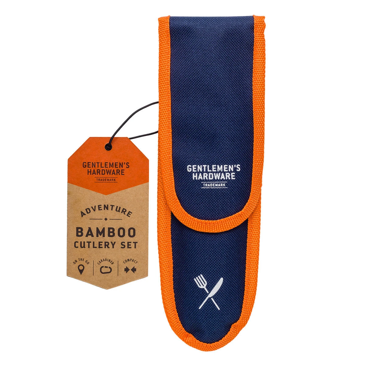 Gentlemen's Hardware Travel Bamboo Cutlery Set 6 Gentlemen's Hardware Travel Bamboo Cutlery Set - Image 4