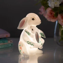 House Of Disaster LED Rechargeable Rabbit And Baby Lamp