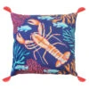 House Of Disaster Coral Lobster Cushion 1 House Of Disaster Coral Lobster Cushion -Home Furnishings Store disaster designs corculob coral lobster square cushion 01