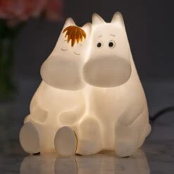 House Of Disaster Large Moomin & Snorkmaiden Lamp