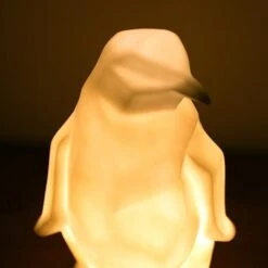 House Of Disaster Large Origami Penguin Lamp -Home Furnishings Store disaster designs gbrpenwh origami penguin lamp 2