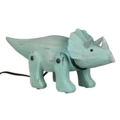 House Of Disaster Wood Effect Triceratops Light -Home Furnishings Store disaster designs gbrwoodtri wood effect triceratops light 04