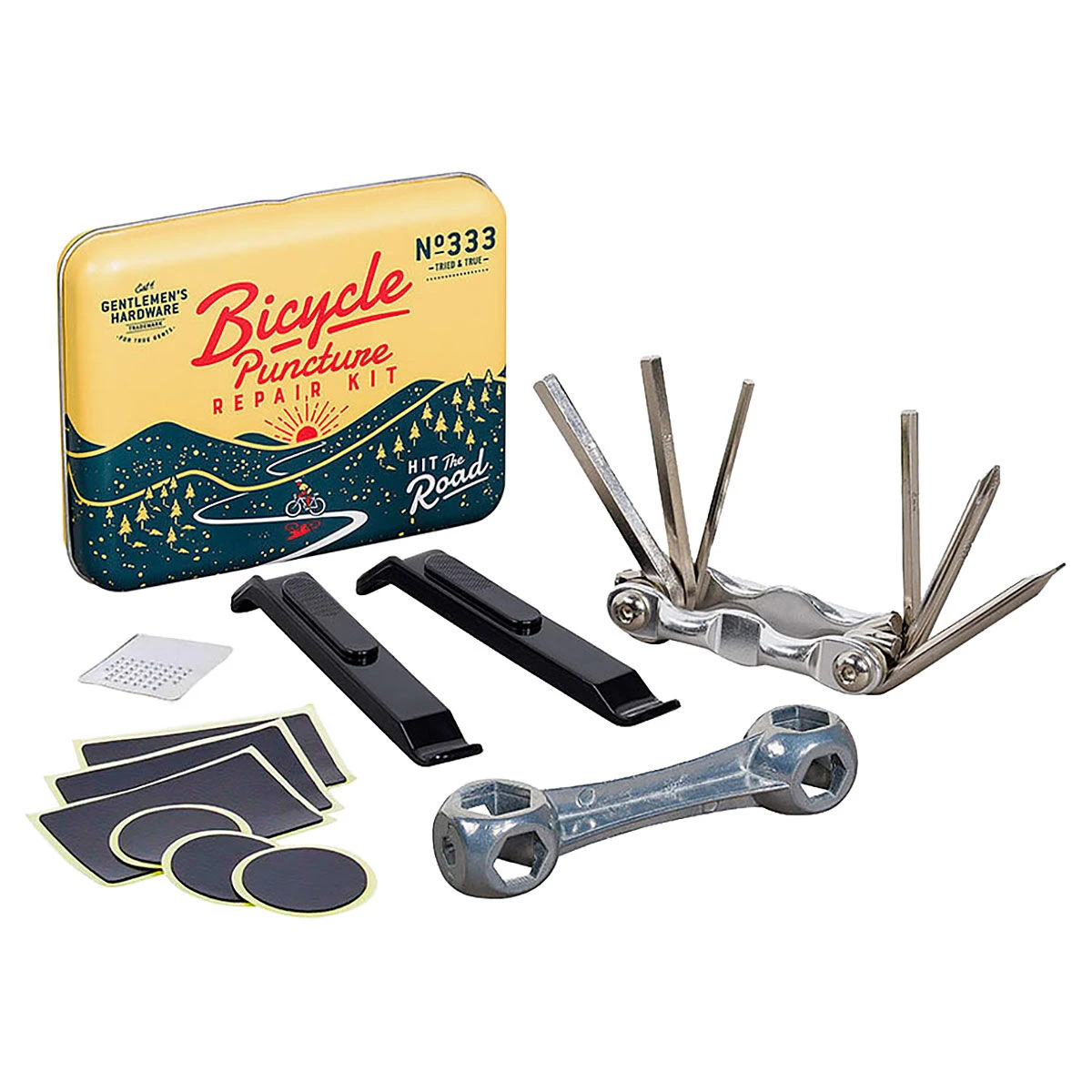 Gentlemen's Hardware Bicycle Puncture Repair Kit 4 Gentlemen's Hardware Bicycle Puncture Repair Kit - Image 2