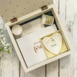 East Of India ‘Wedding’ Keepsake Box -Home Furnishings Store east of india 01499 wedding keepsake box 4 1