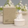 East Of India Polar Bear Little Porcelain Pot