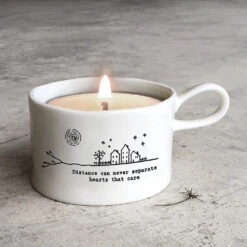 East Of India ‘Distance Can Never Separate’ Handled Candle Holder -Home Furnishings Store east of india eoi 5736 distance can never separate handled tealight holder 2