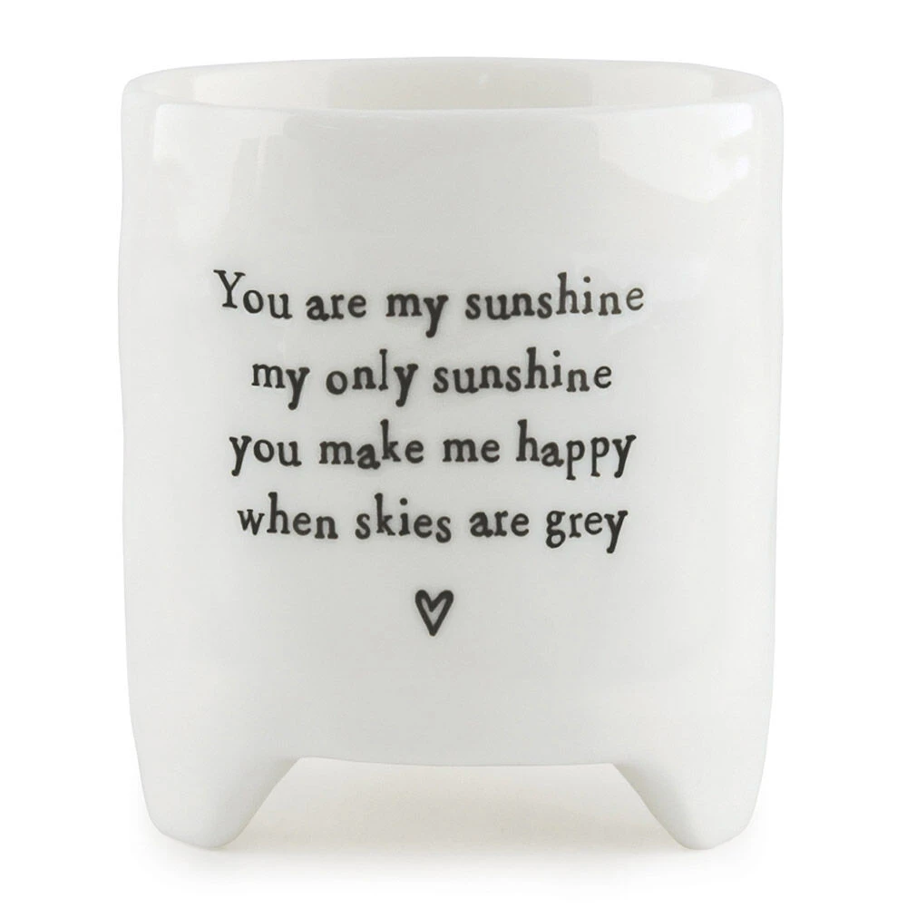East Of India ‘You Are My Sunshine’ Planter 4 East Of India ‘You Are My Sunshine’ Planter - Image 2