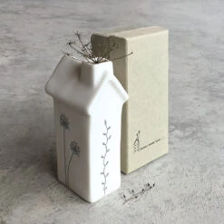 East Of India Tall House Flower Vase -Home Furnishings Store east of india eoi 5771 tall house flower vase 5