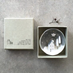 East Of India 'May Your Troubles' Half Porcelain Bauble 8 East Of India 'May Your Troubles' Half Porcelain Bauble -Home Furnishings Store east of india eoi 6562 may your troubles half porcelain bauble 3